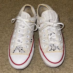White Converse